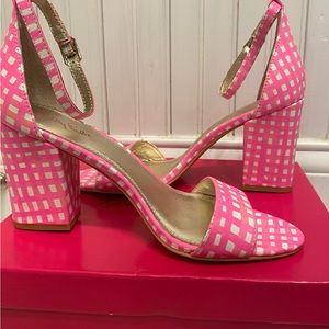 NEW Lilly Pulitzer Amber Lynn Pink Tropics Feelin Beachy Sandal